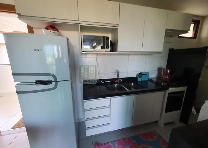 BEACH CLASS ECO LIFE Flat 2 dorm em condomínio à beira-mar Enxoval incluso B203